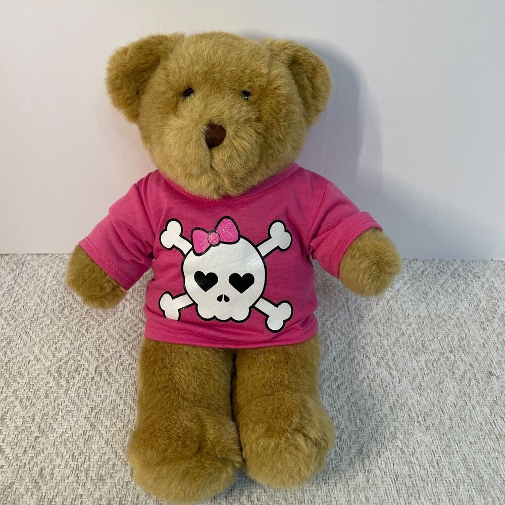 Build A Bear Workshop Brown Bear Plush Stuffed Animal 15" Vintage